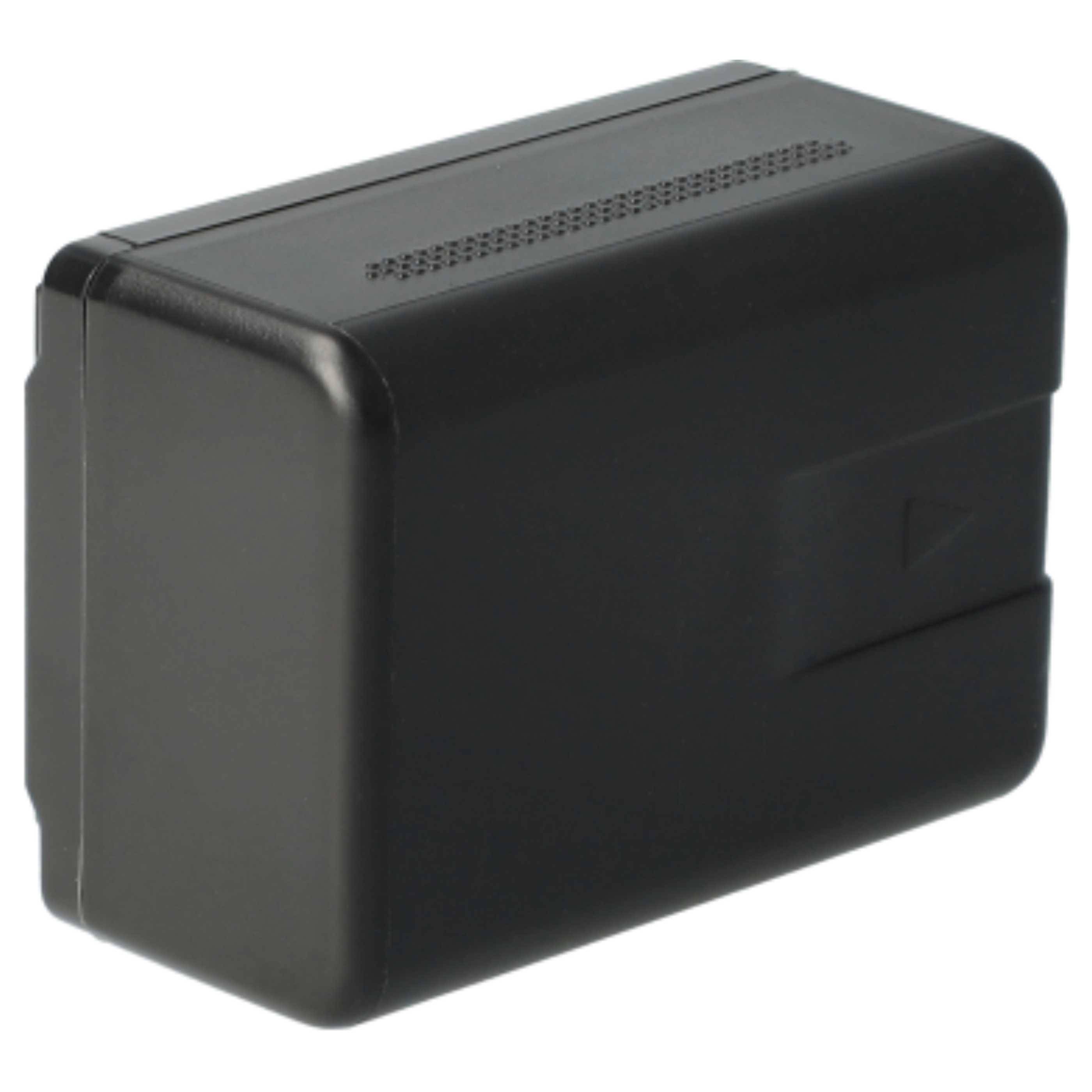 vhbw 3x Akku kompatibel mit Panasonic HC-V100, HC-V10, HC-V100EG-K Videokamera Camcorder (1600 mAh, 3,6 V, Li-Ion) + Infochip