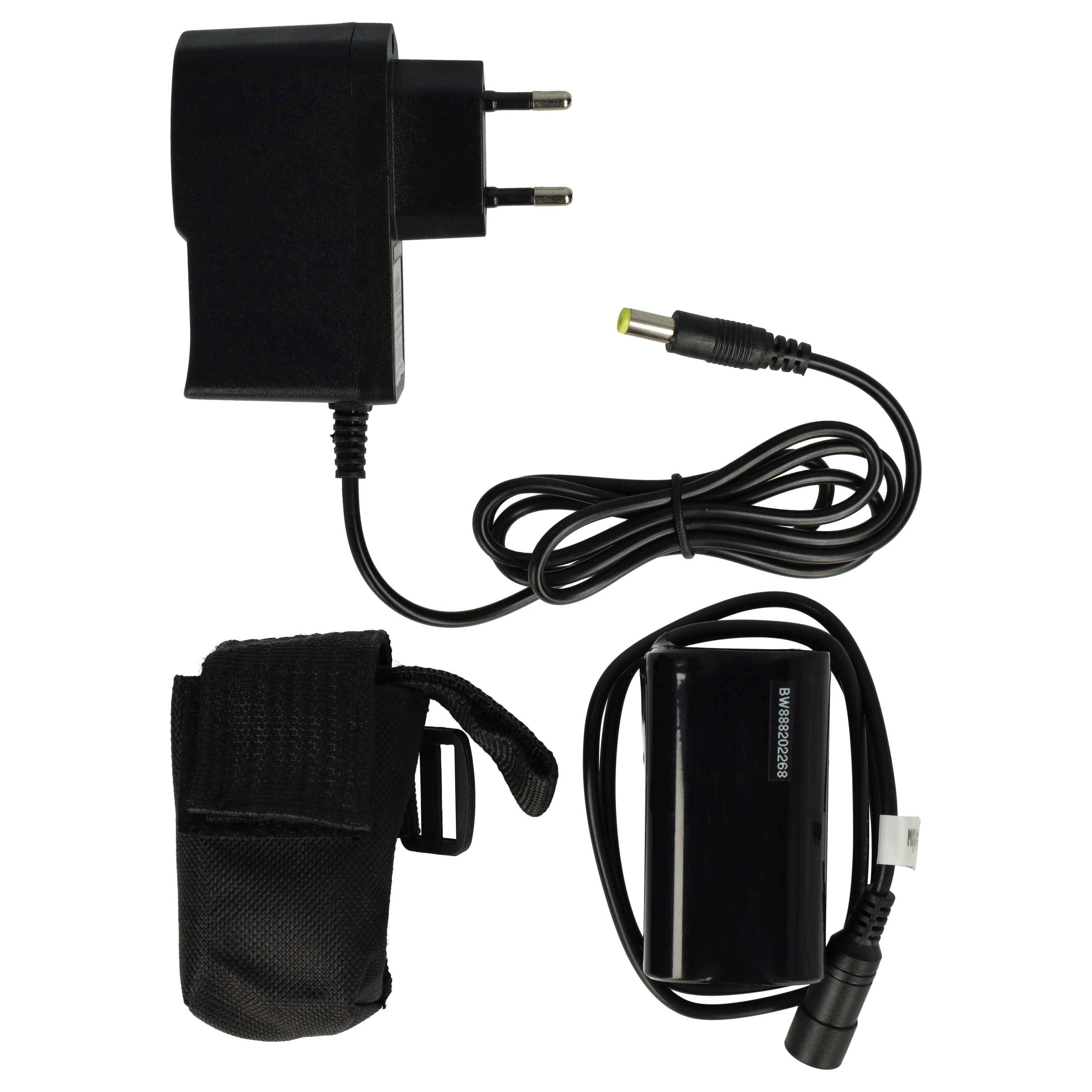 vhbw 1x Akkupack kompatibel mit Supernova M99 Mini Pro B54 | B54 Max Fahrradlampen (5200 mAh, 8,4 V, Li-Ion), Inkl. Ladegerät