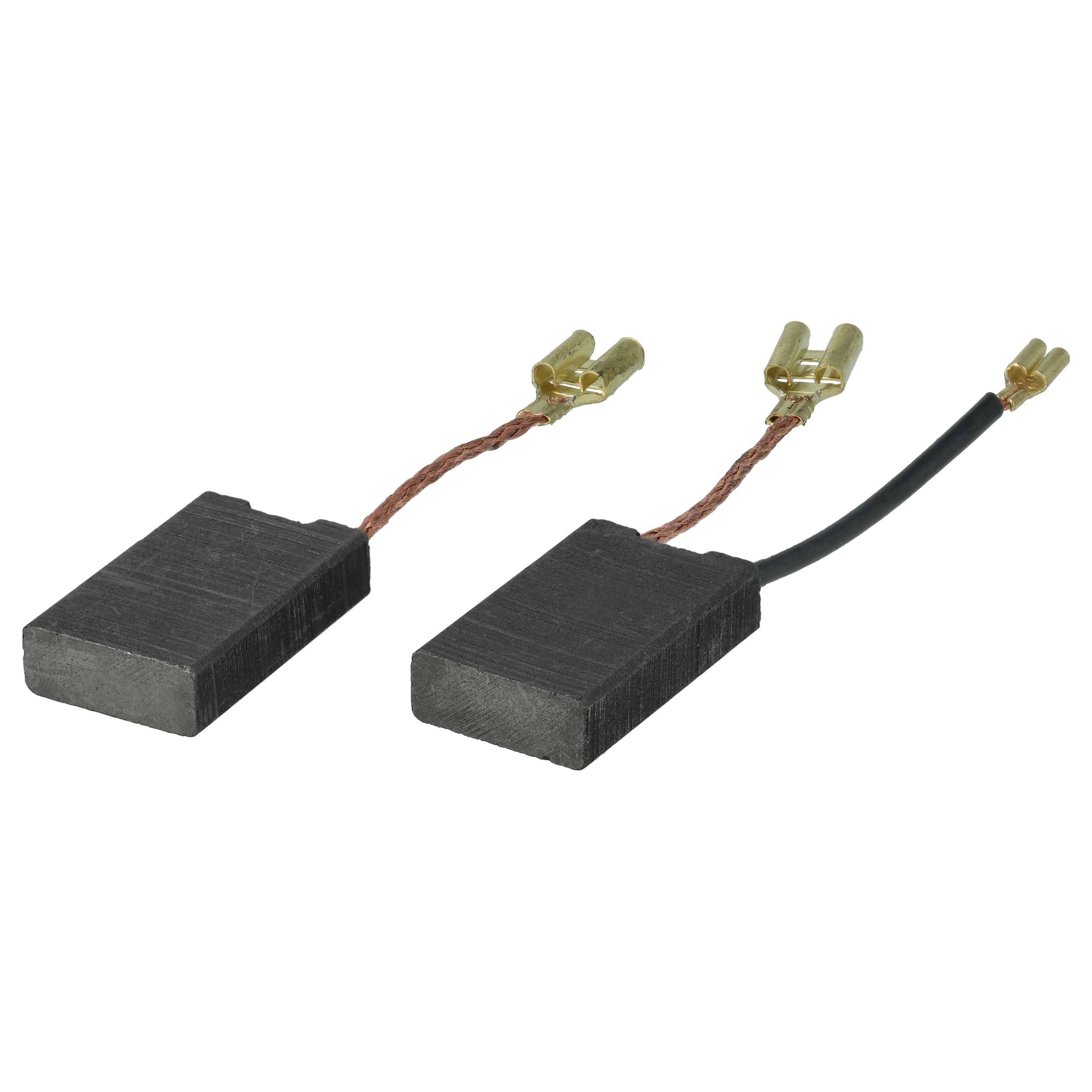 vhbw 2x Kohlebürste 6,2 x 15,9 x 26,1 mm kompatibel mit Bosch GSH 11 VC, 3 611 C36 000 Elektrowerkzeug
