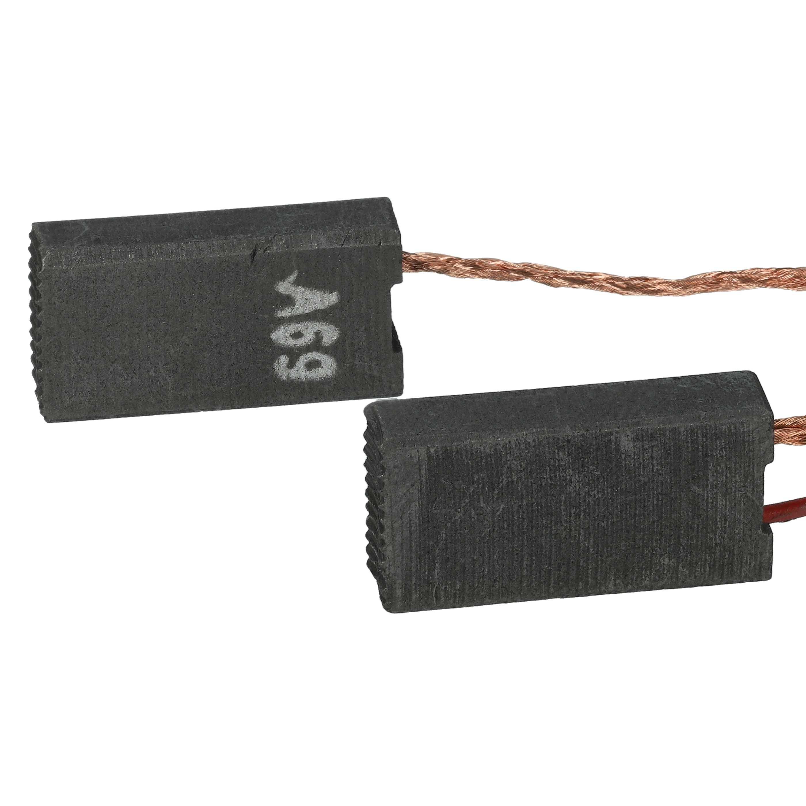 vhbw 2x Kohlebürste 6,2 x 12,5 x 24,8 mm Ersatz für Bosch 1617014144, 1617014135 für Elektrowerkzeug