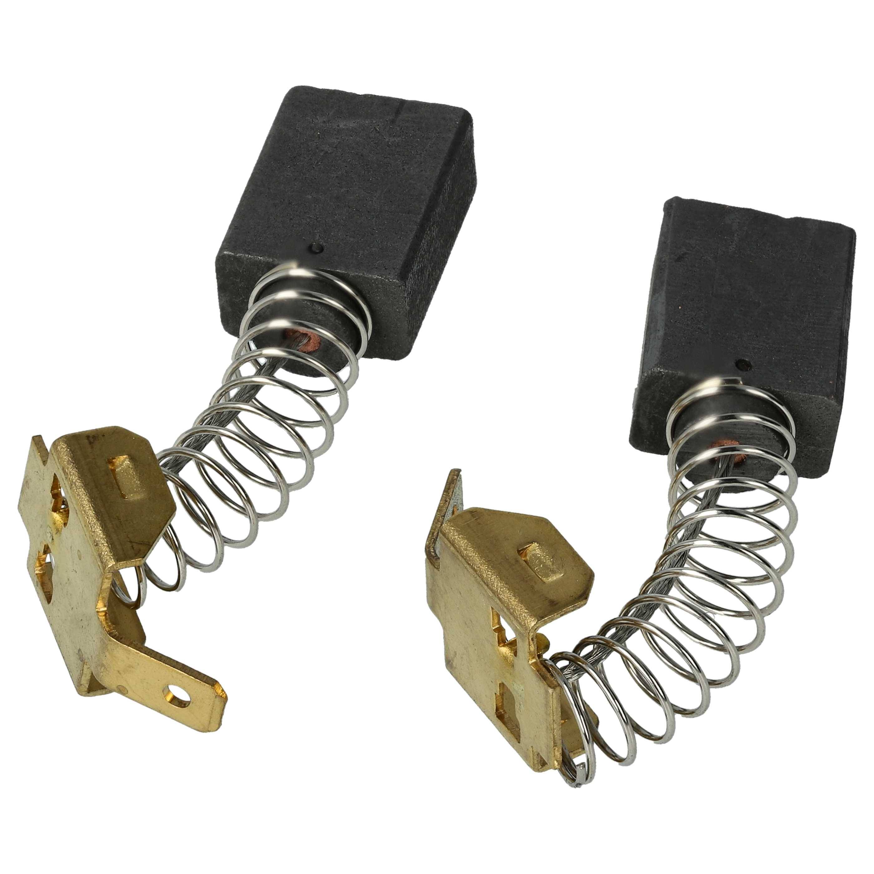 vhbw 2x Kohlebürste 7,25 x 12,5 x 16,3 mm Ersatz für Bosch 1619P01685 für Elektrowerkzeug + Feder