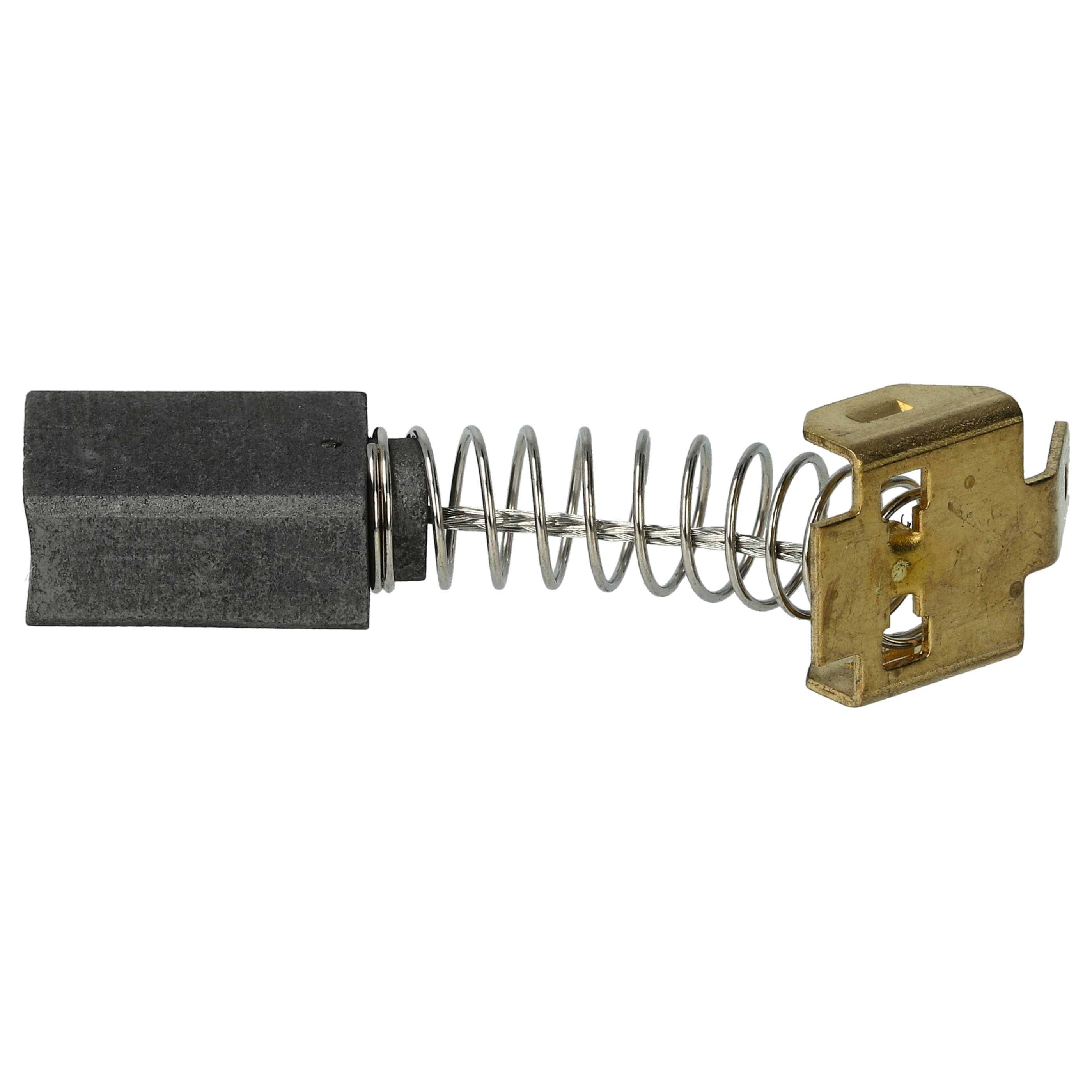 vhbw 2x Kohlebürste 7,25 x 12,5 x 16,3 mm Ersatz für Bosch 1619P01685 für Elektrowerkzeug + Feder