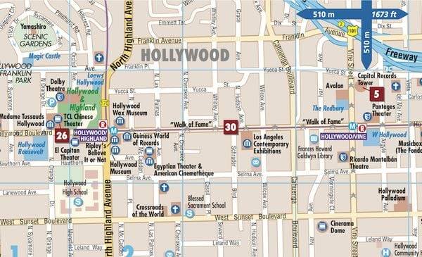 Los Angeles 1 : 17 000 / 1 : 60 000