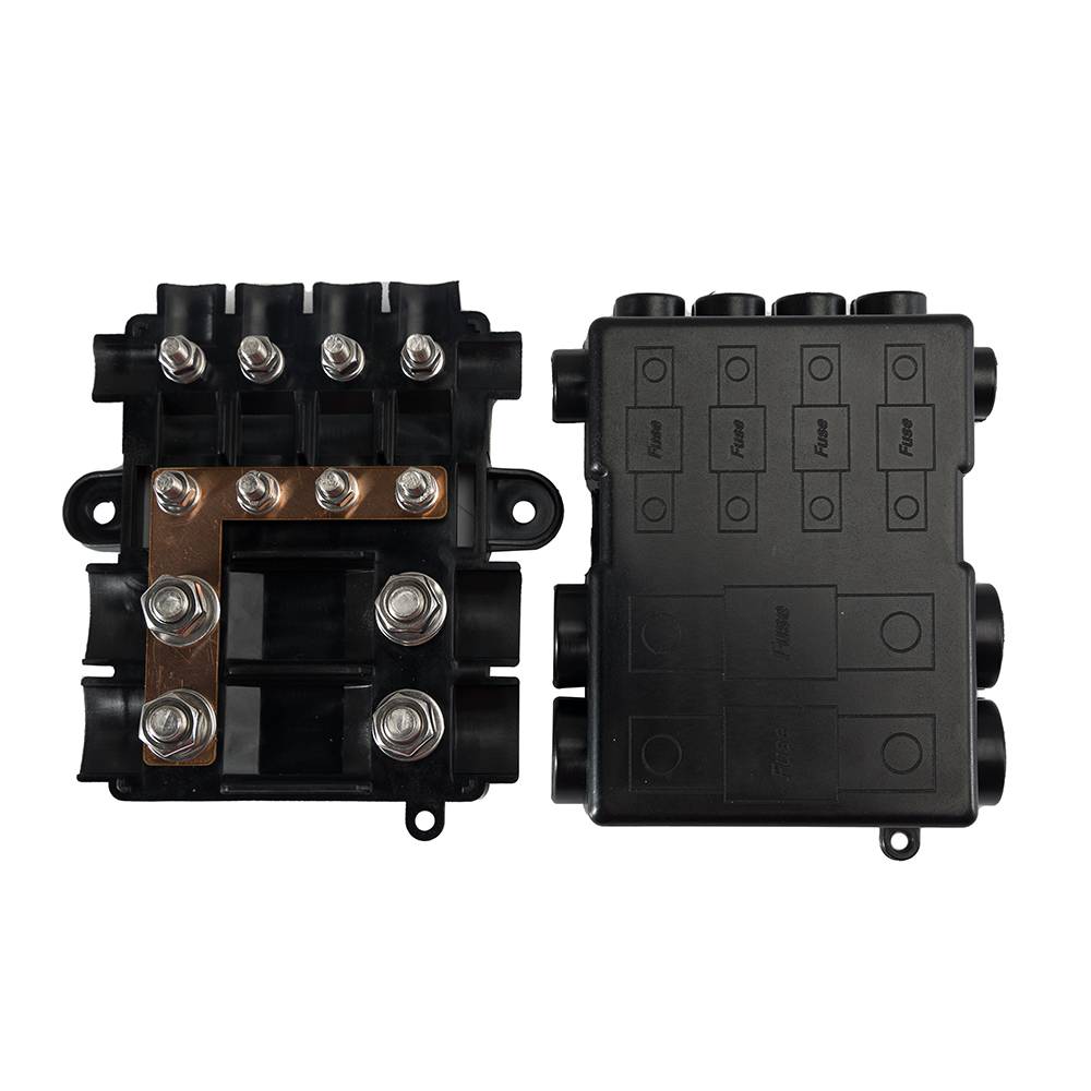 Offgridtec Sicherungshalter 2 x MEGA + 4 x MIDI inkl. Busbar