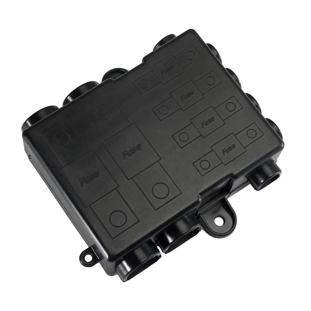 Offgridtec Sicherungshalter 2 x MEGA + 4 x MIDI inkl. Busbar