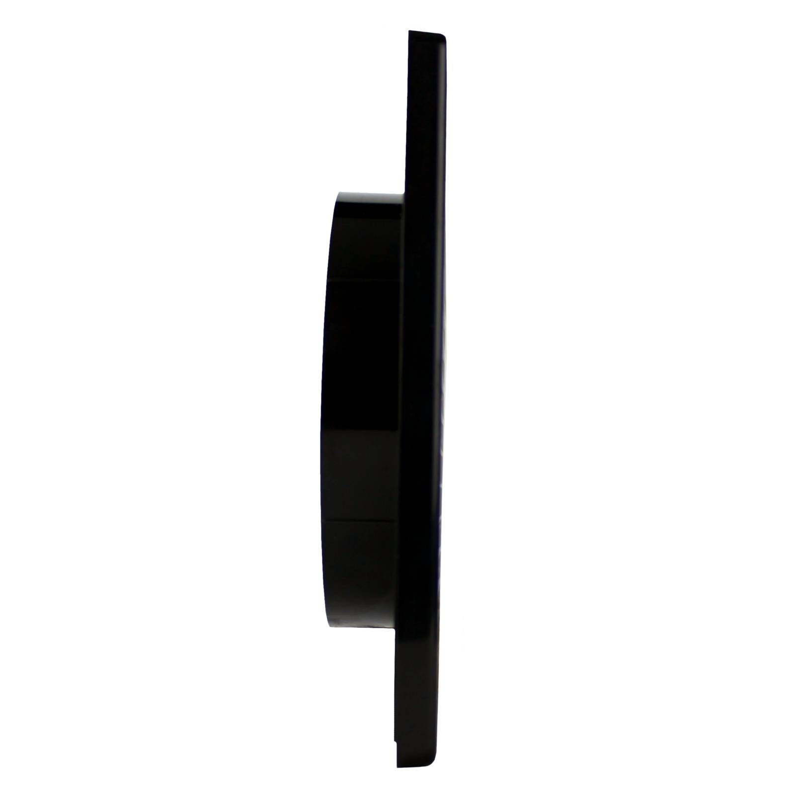 Lüftungsgitter eckig 170 x 170 Abluftgitter Lamellengitter Insektenschutz Gitter Ø 120 mm schwarz