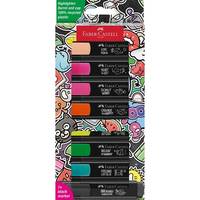 FABER-CASTELL - Graffiti Textmarker farbsortiert 8 St.