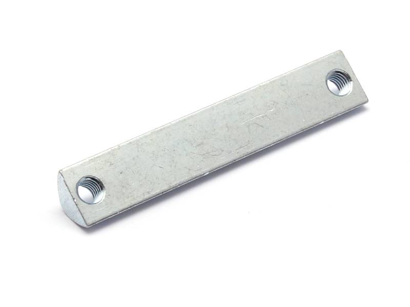 Doppelnutenstein A=66.4, glatt, I-Typ Nut 8, M6