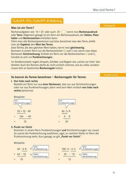 Ich kann Mathe - Terme und Gleichungen 7./8. Klasse