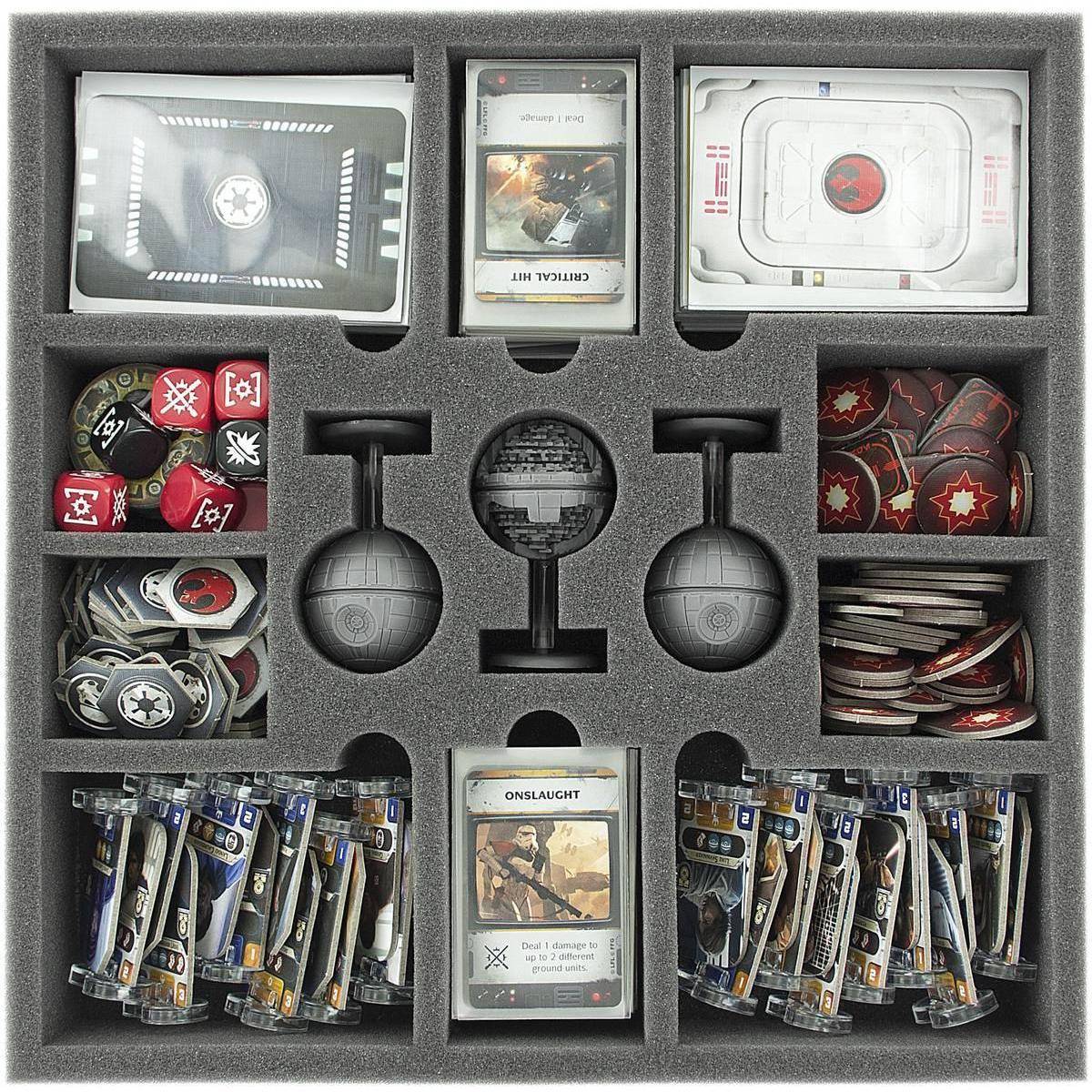 AF050RE03 - 50 mm Schaumstoffeinlage mit 13 Fächern für Star Wars Rebellion