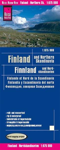 Reise Know-How Landkarte Finnland und Nordskandinavien 1 : 875 000
