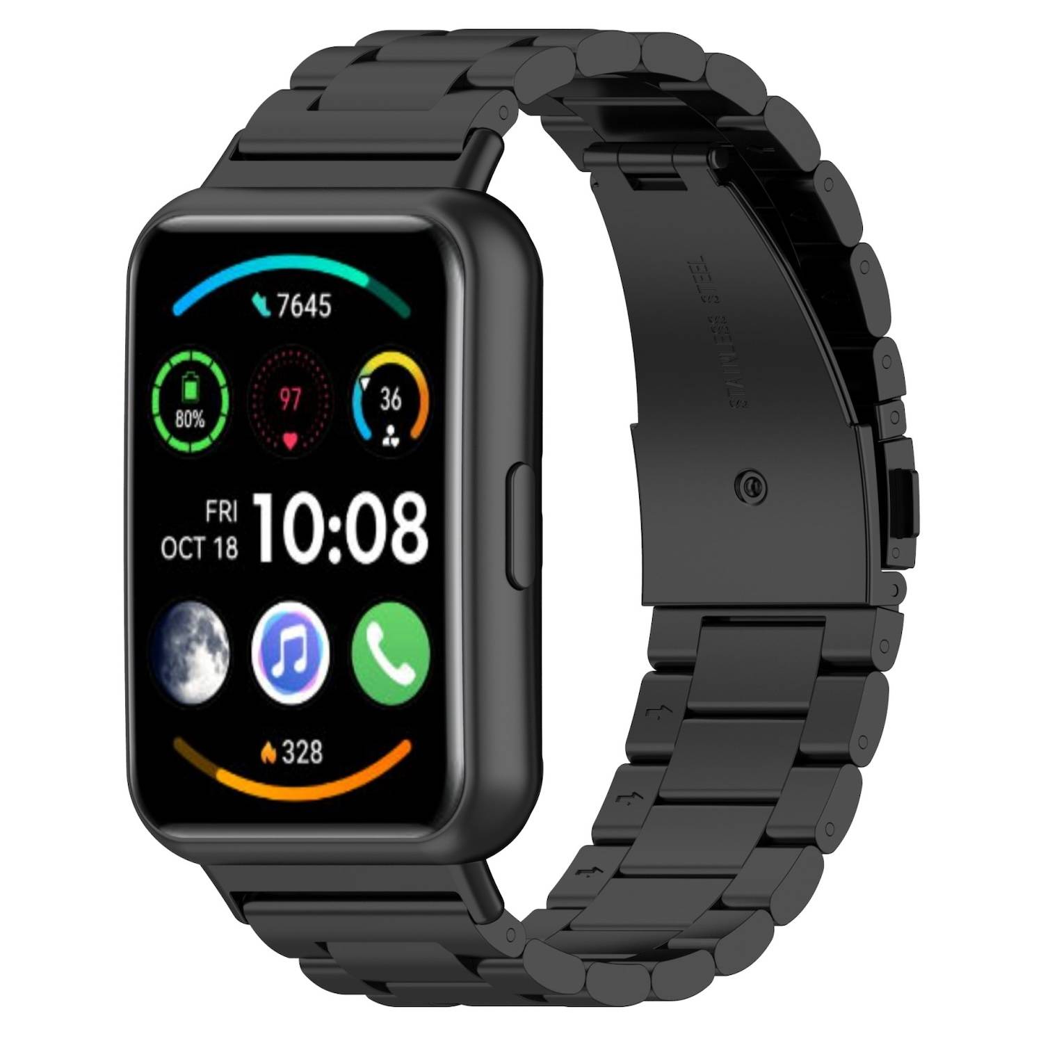 Smartwatch Armband Huawei Watch Fit 5 4 / 5 4 Pro Metall Edelstahl Verschluss
