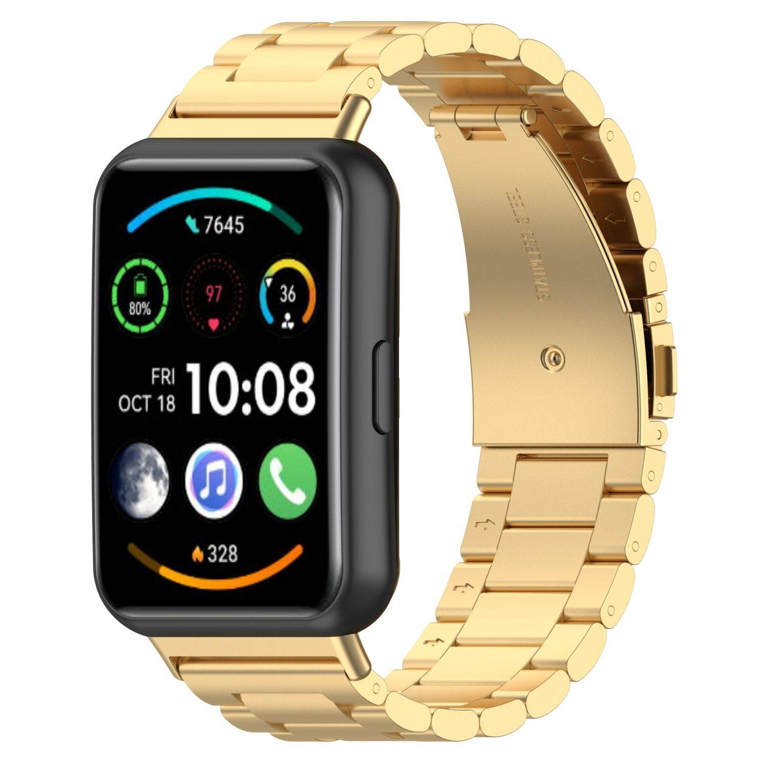 Smartwatch Armband Huawei Watch Fit 5 4 / 5 4 Pro Metall Edelstahl Verschluss