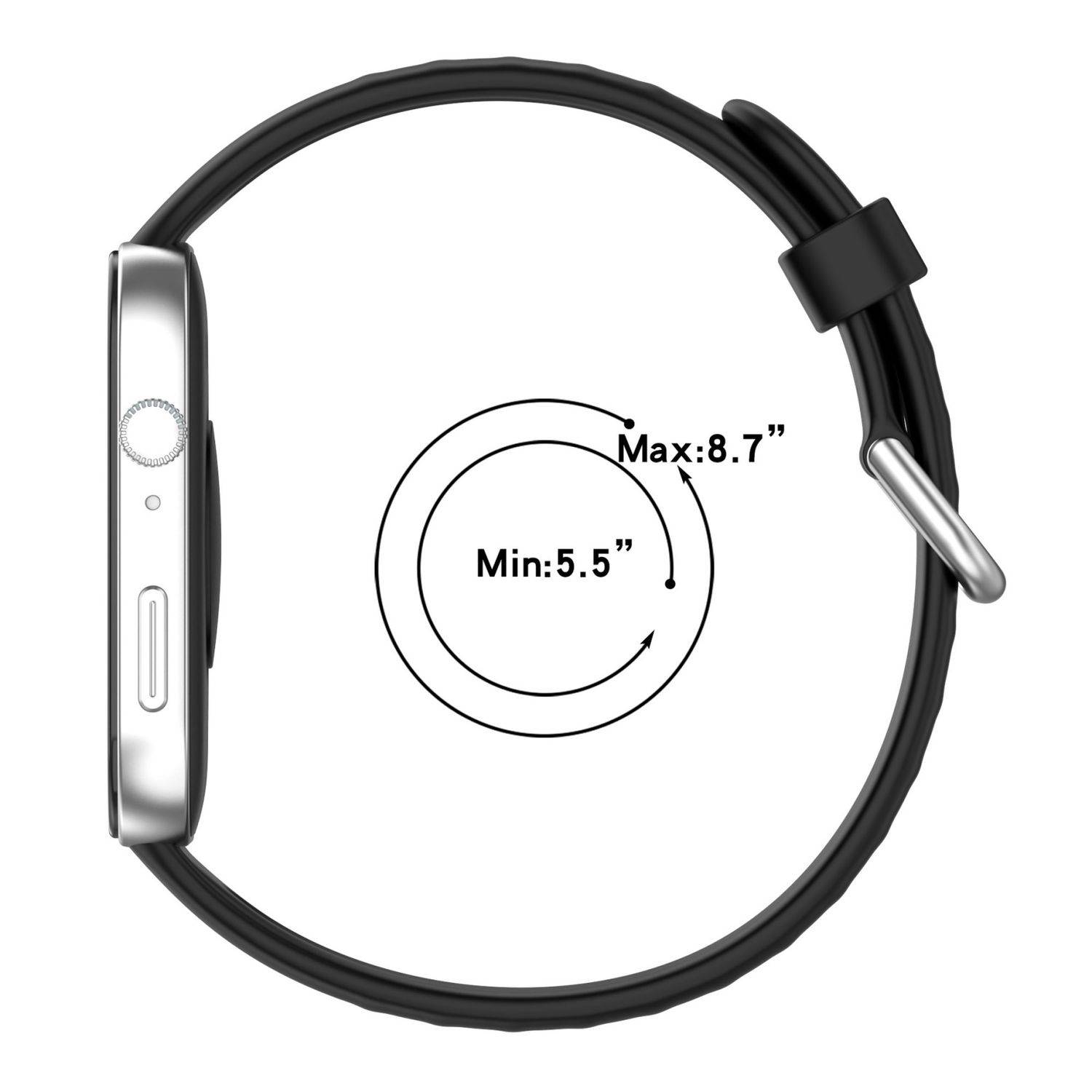 Smartwatch Armband Huawei Watch Fit 5 4 / 5 4 Pro / 3 hochwertiges Silikon Weiß