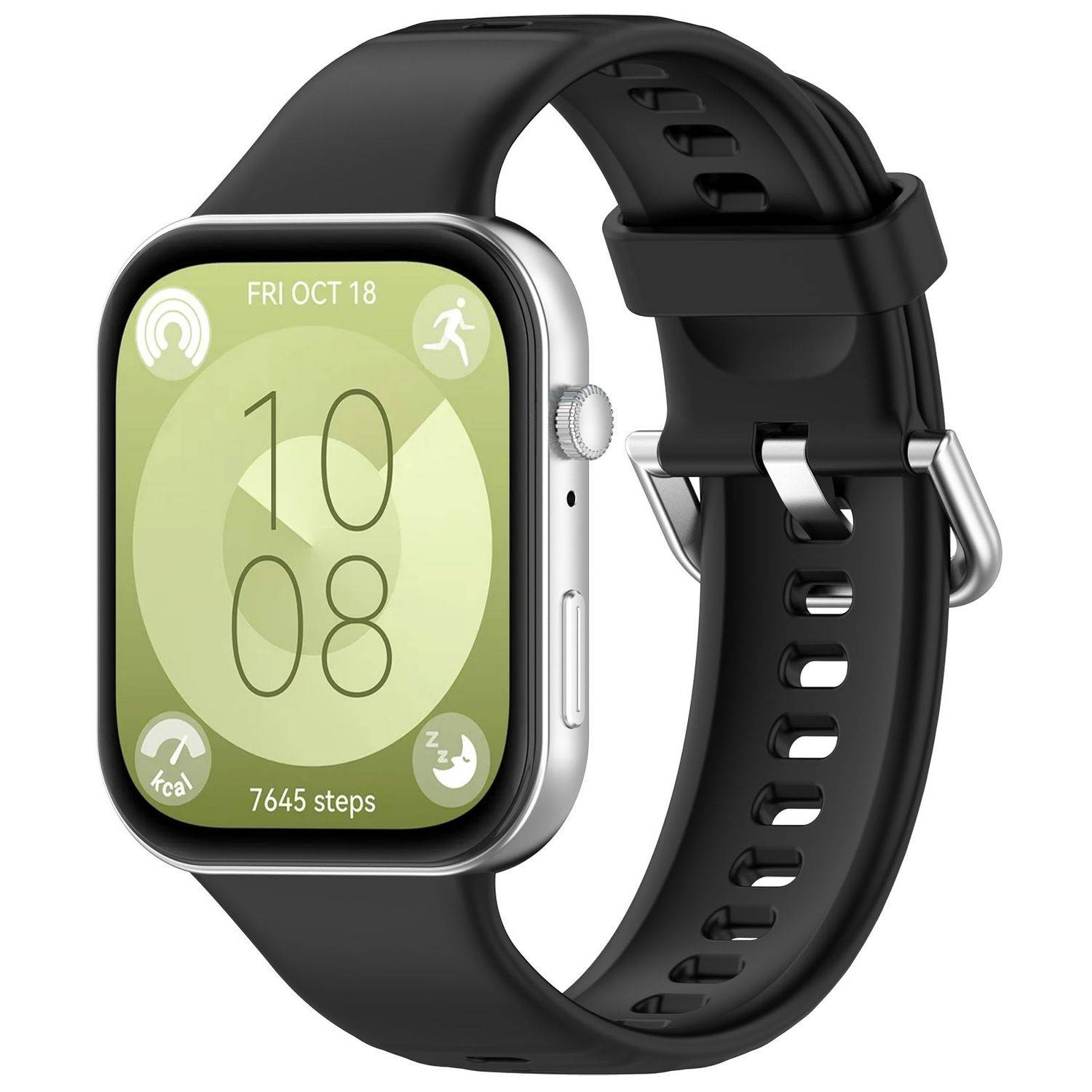 Smartwatch Armband Huawei Watch Fit 5 4 / 5 4 Pro hochwertiges Silikon Schwarz