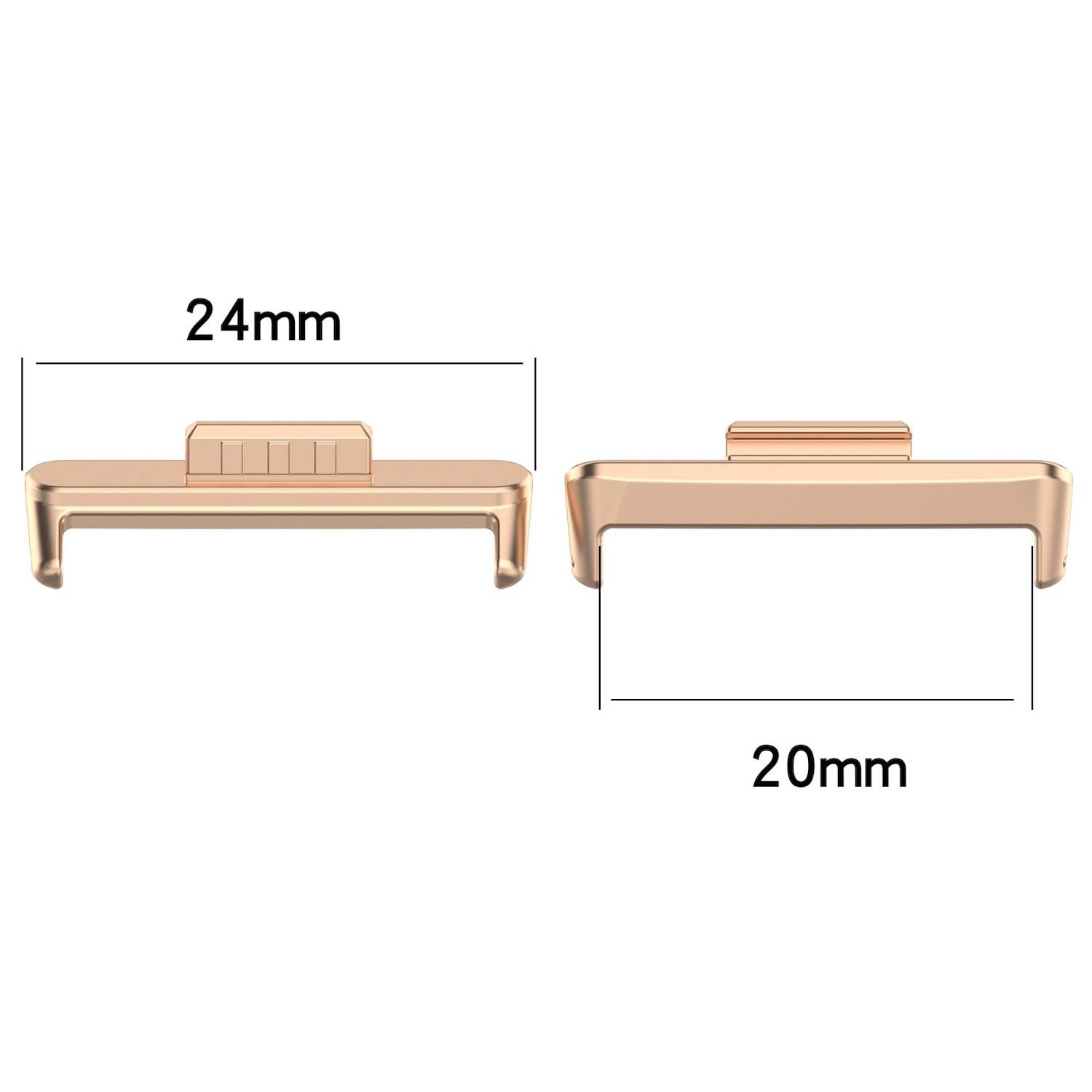 Smartwatch Band Verbindungsstück Adapter Huawei Watch Fit 5 4 / 5 4 Pro 2x 20mm