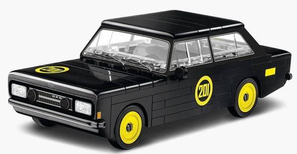 COBI Youngtimer 24597 - Opel Rekord C-Schwarze Witwe, Bausatz, 1:35, 138 Bauteile