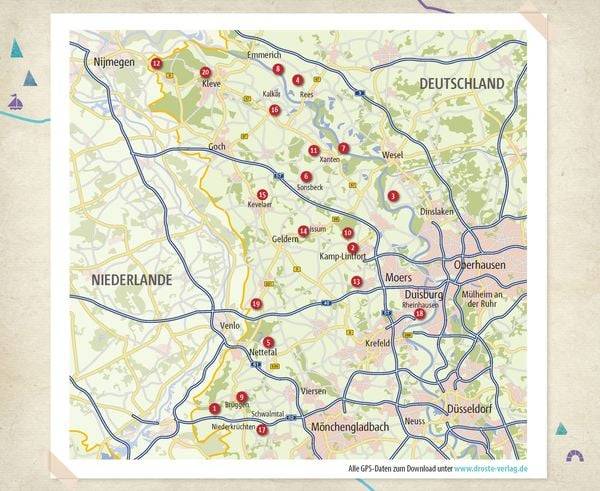 Niederrhein. Wanderungen für die Seele