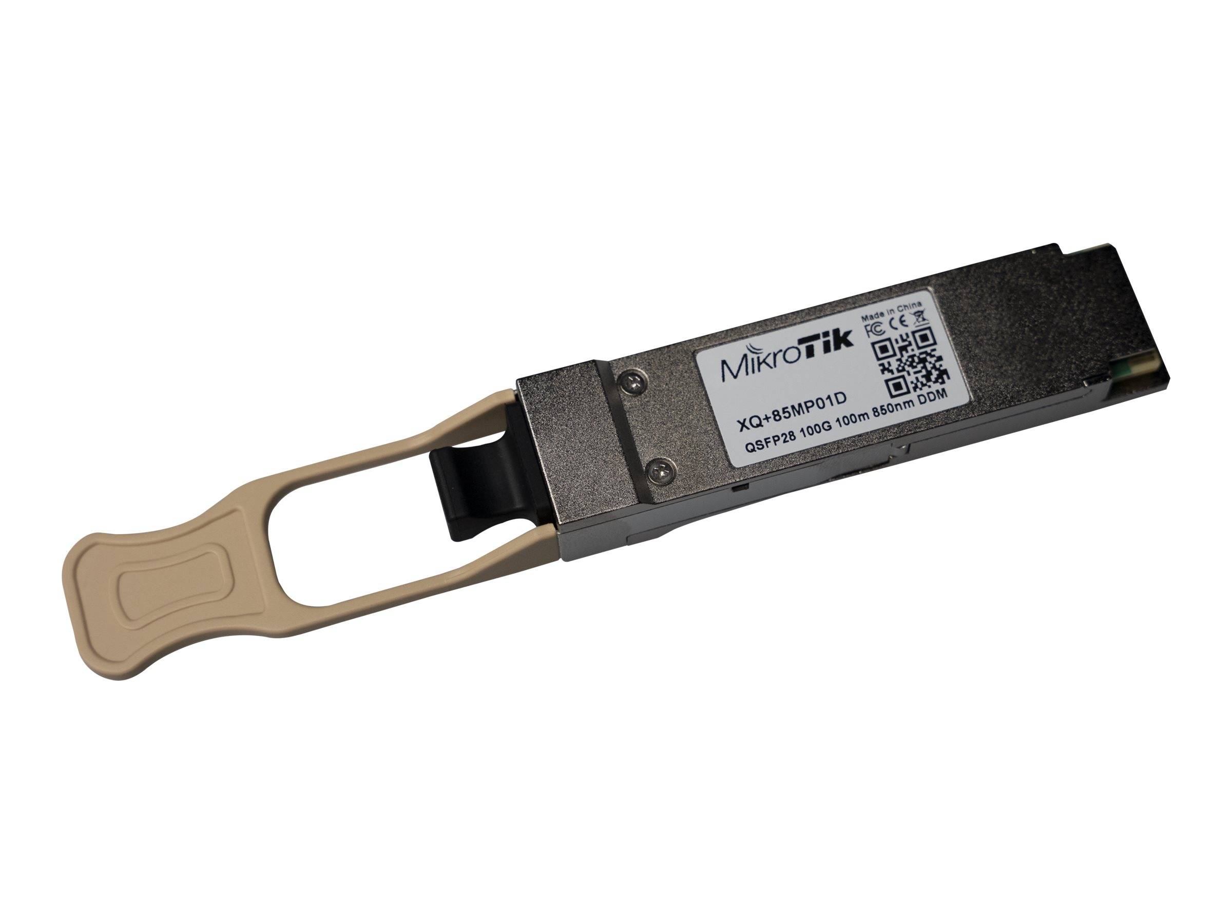 MikroTik XQ+85MP01D - Faseroptik - 100000 Mbit/s - QSFP28 - MTP/MPO - 100 m - 85