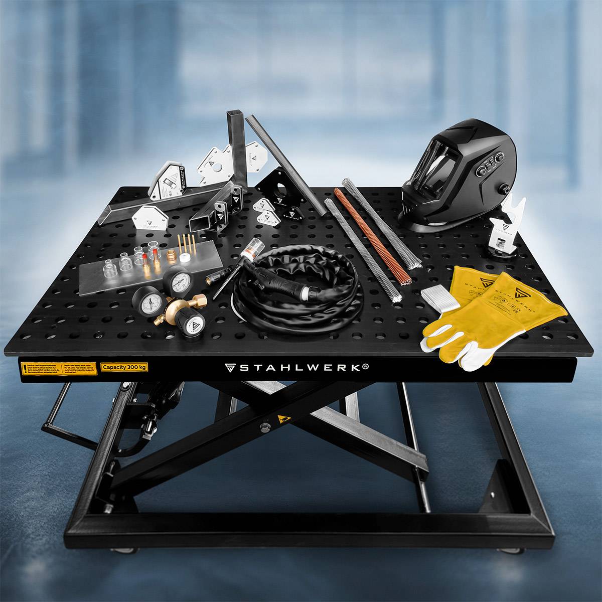 STAHLWERK Schweißgerät DC WIG 200 Puls ST Digital MMA Spot- und Pulsfunktion