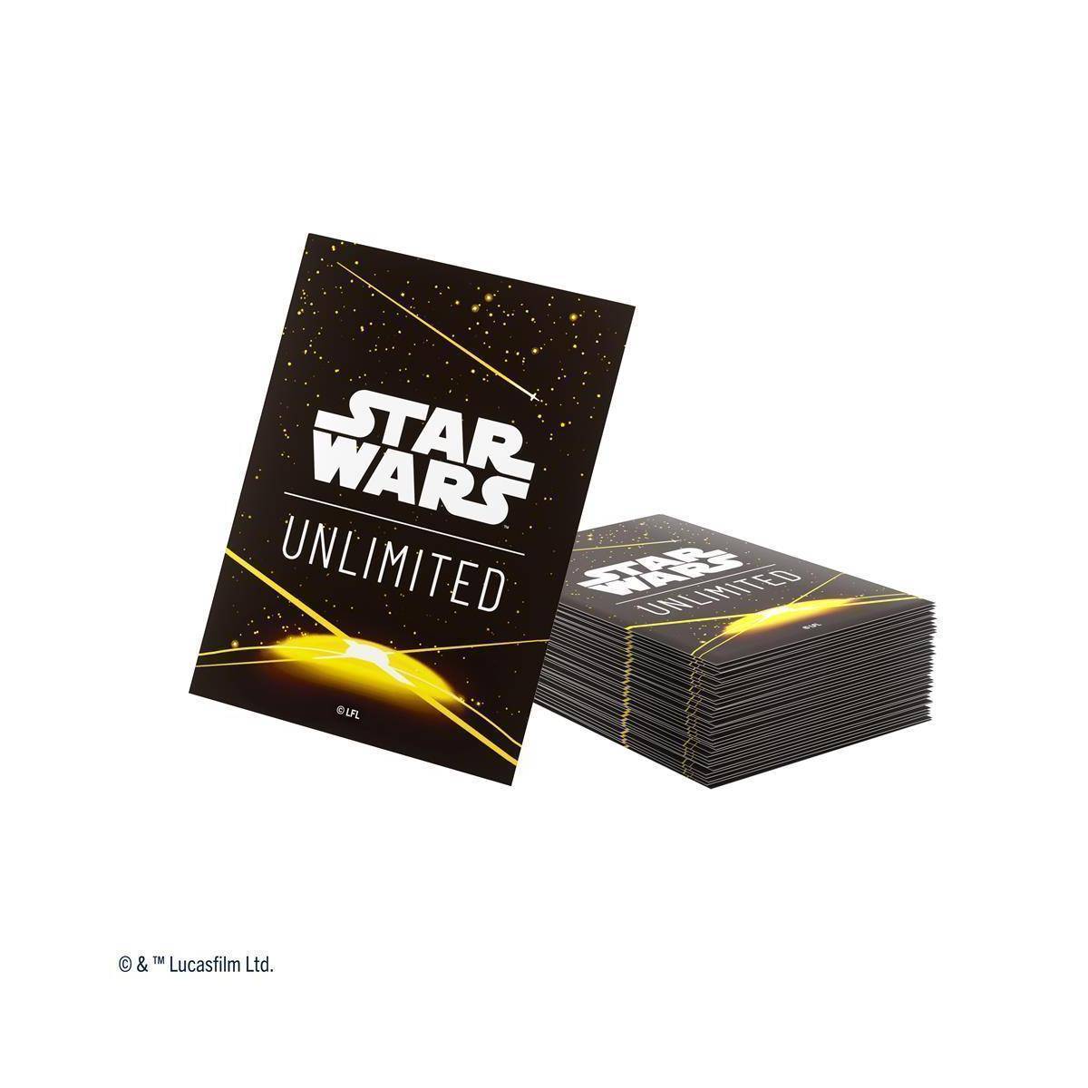 GGS15056 - Star Wars: Unlimited Art Sleeves - Card Back Yellow