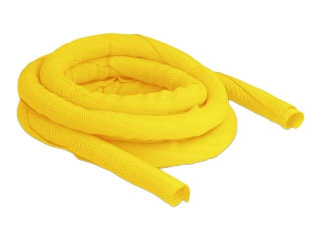 Delock Geflechtschlauch - 2 m - Gelb - Gelb