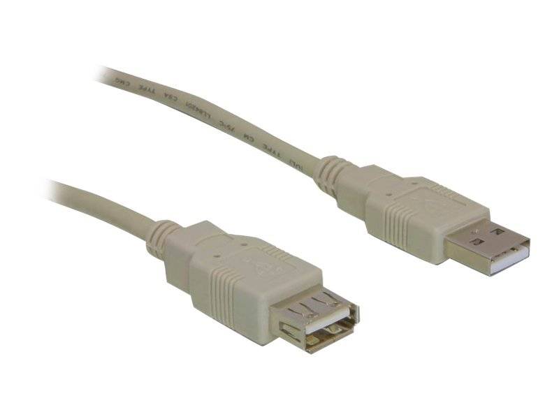 Delock USB-Verlängerungskabel - USB (M) zu USB (W) - 1.8 m - für P/N: 61477 - 61