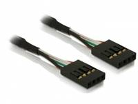 Delock USB Pinheader - USB-Kabel - 4-Pin-USB 2.0-Header (W) - zu 4-Pin-USB 2.0-H