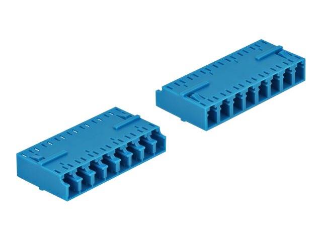 Delock Netzwerkkoppler - LC (W) zu LC (W) - Glasfaser - Blau