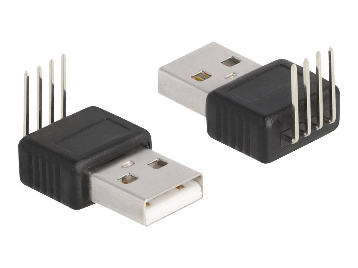 Delock USB-Adapter - USB (M) gerade zu 4-polig gewinkelt - USB 2.0 - 5 V - 500 m