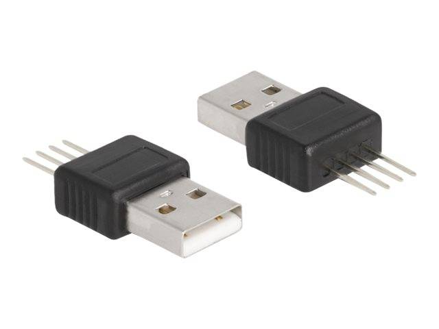 Delock USB-Adapter - 4-polig (M) zu USB (M) - USB 2.0 - 5 V - 500 mA