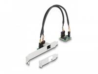 Delock Mini PCIe I/O half size 1 x RJ45 2.5 Gigabit LAN - 2.5 Gbps - Ethernet