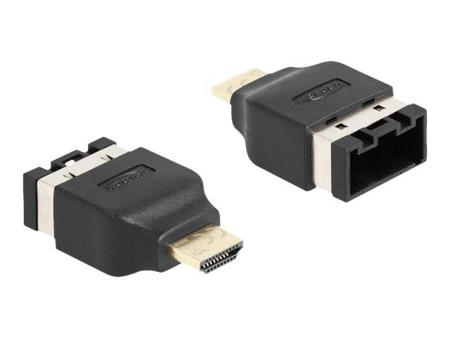 Delock High Speed - HDMI-Adapter - HDMI männlich zu HDMI Typ E (Automotive) - we