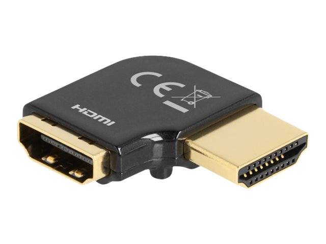 Delock Highspeed - HDMI-Adapter - HDMI männlich zu HDMI weiblich links abgewinke