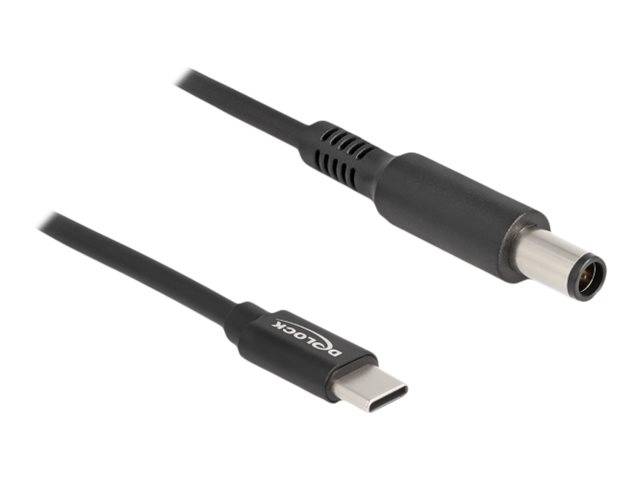 Delock Stromkabel - USB-C (M) zu Gleichstromstecker 7,4 x 5 mm (M) - 20 V - 3 A