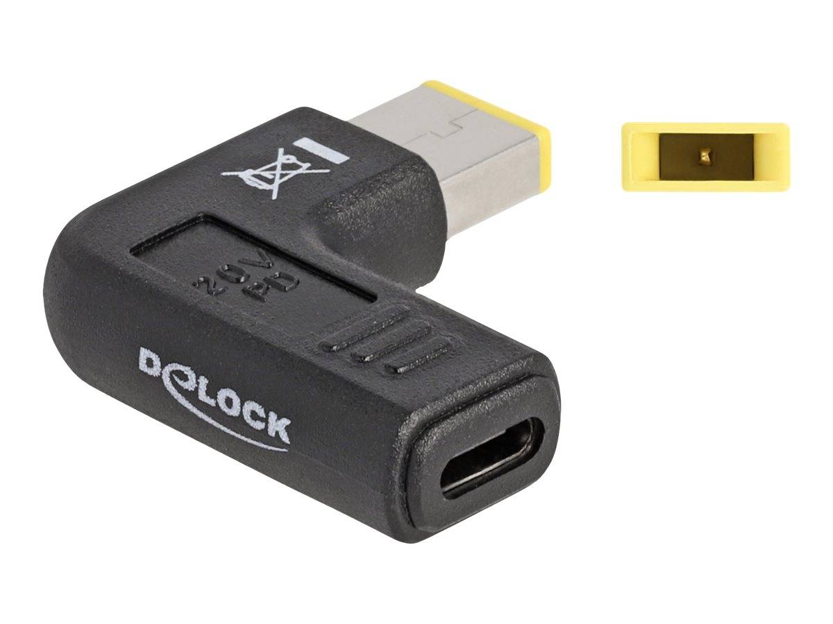 Delock Netzteil - USB-C (W) zu GS-Antriebshebezug 11 x 4,5 mm (M) - 20 V - 3 A -