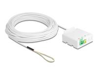 Delock Glasfaser-Anschlussdose (horizontal / vertikal) - 2 x SC/APC Simplex - mi