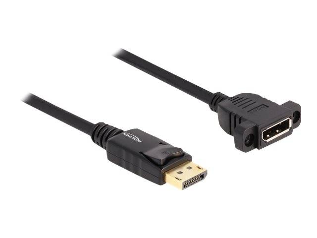 Delock DisplayPort-Kabel - DisplayPort (W) - zu DisplayPort (M) - DisplayPort 1.