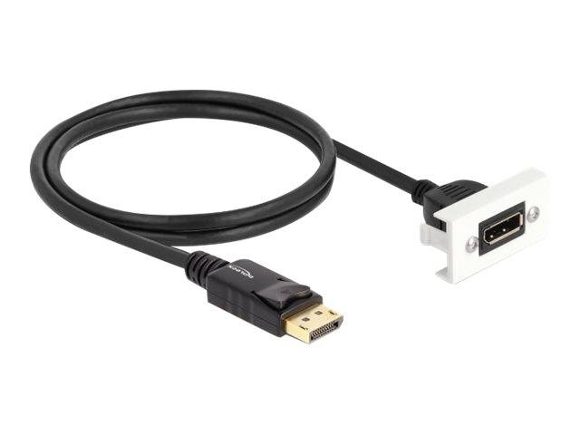 Delock DisplayPort-Kabel - DisplayPort (M) - zu DisplayPort (S) - DisplayPort 1.