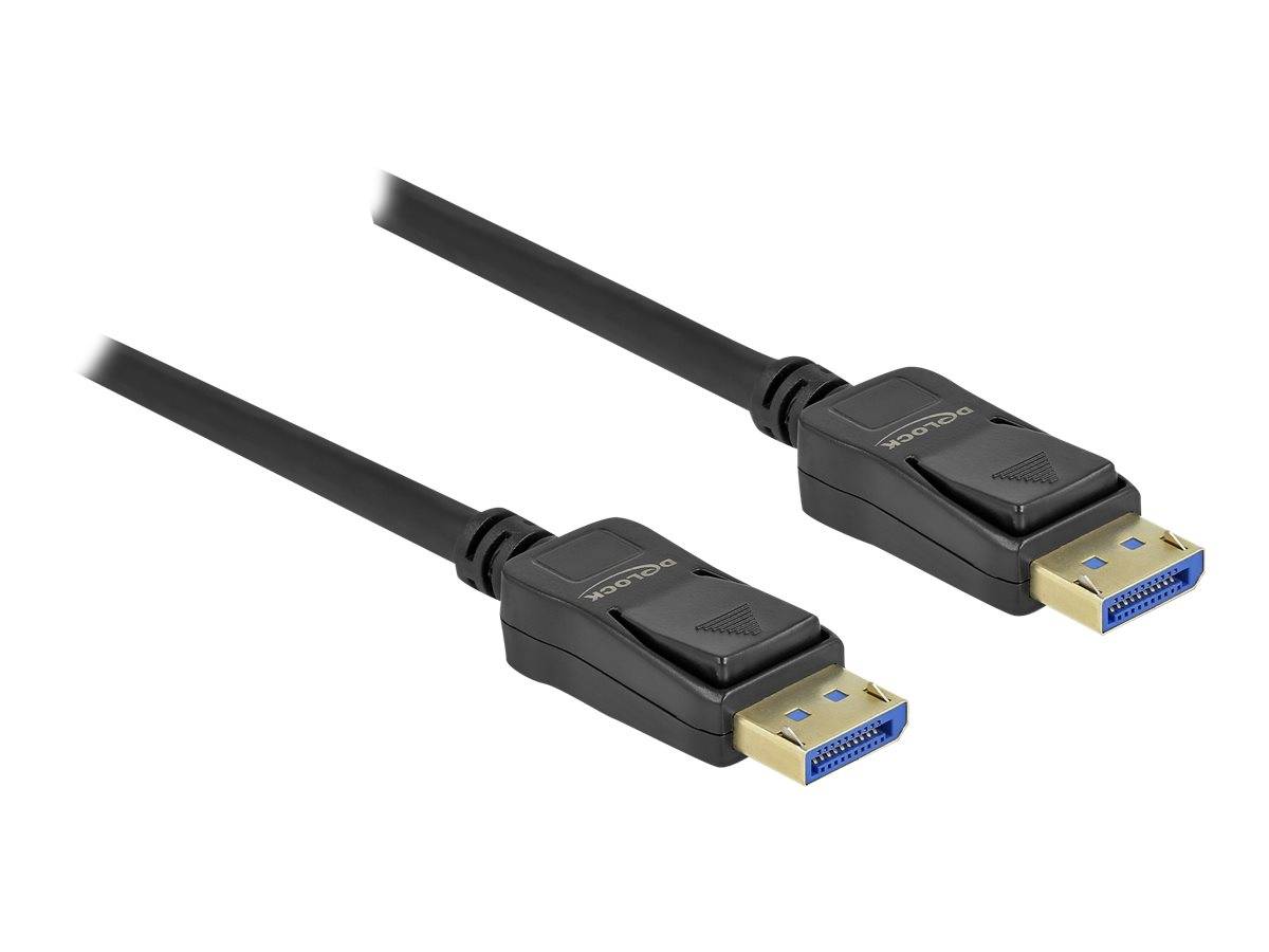 Delock DisplayPort-Kabel - DisplayPort (M) - eingerastet zu DisplayPort (M) eing