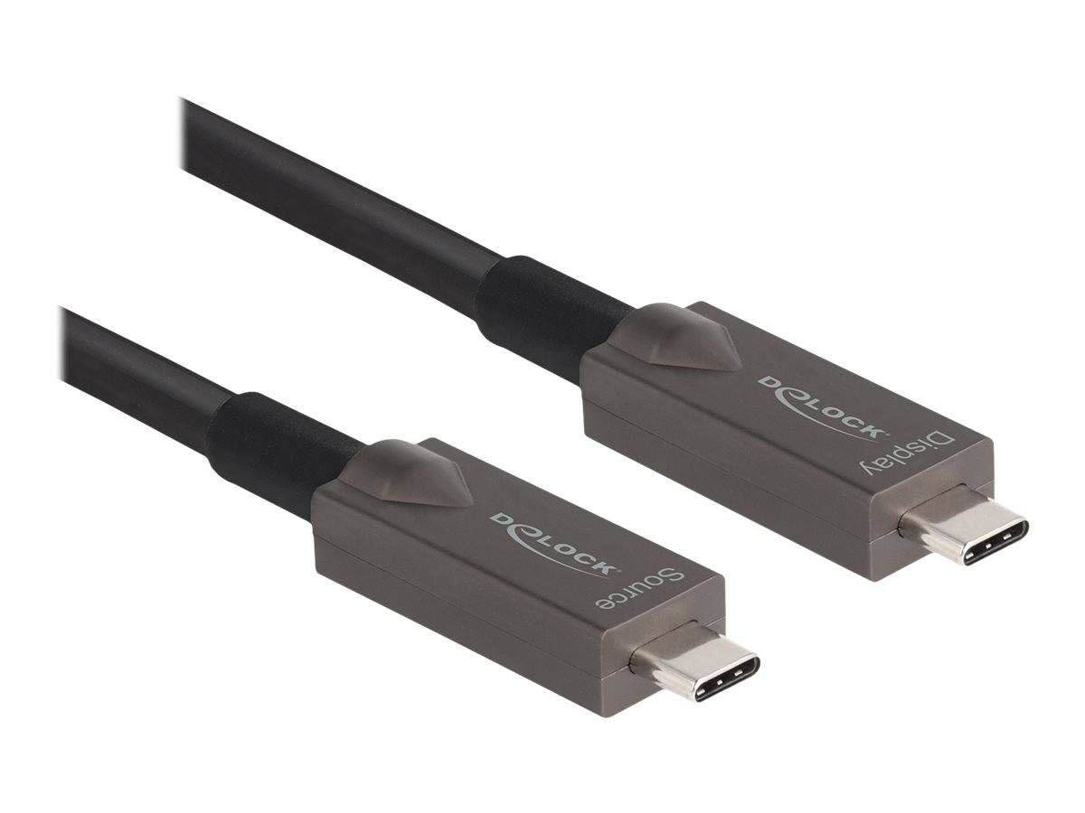 Delock USB-Kabel - 24 pin USB-C (M) zu 24 pin USB-C (M) - USB 3.2 Gen 2 / Displa