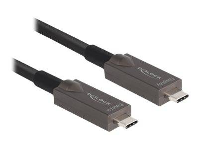 Delock USB-Kabel - 24 pin USB-C (M) zu 24 pin USB-C (M) - USB 3.2 Gen 2 - 3 A -