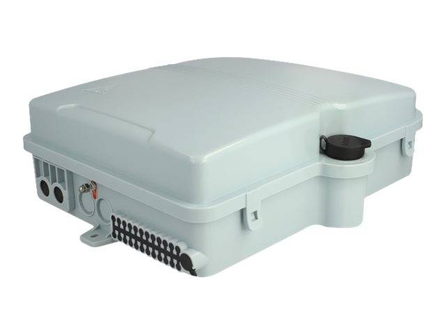 Delock Glasfaser-Verteilerbox - IP65, wasserfest, abschließbar - geeignet für Wa