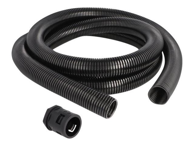 Delock Wellrohr - 28.5 mm - 2 m - Schwarz - 2 m x 28.5 mm - IP67 - schwarz