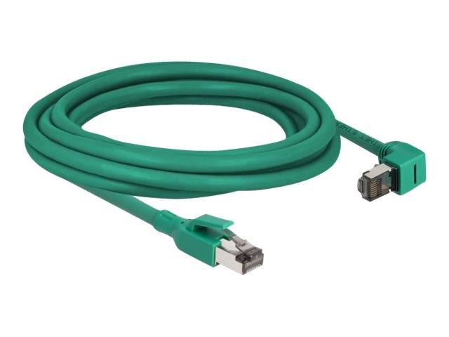 Delock PROFINET - Patch-Kabel - RJ-45 (M) zu RJ-45 (M) - gewinkelt - 3 m - 7 mm