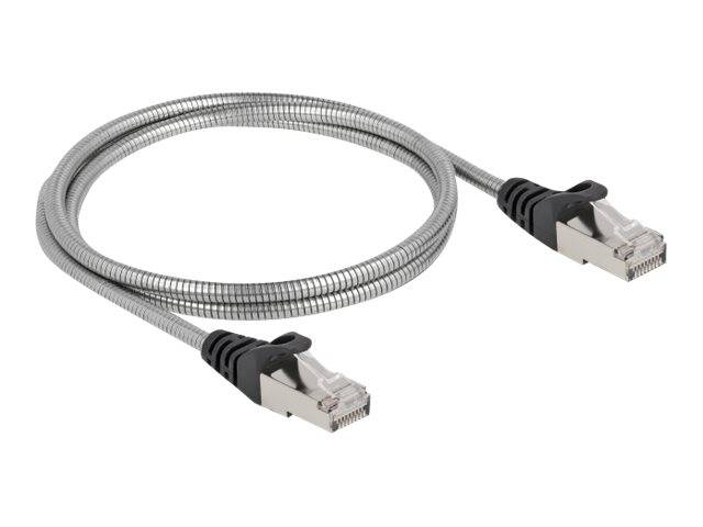Delock Patch-Kabel - RJ-45 (M) zu RJ-45 (M) - 1 m - 4.9 mm - U/FTP - CAT 6a - ha