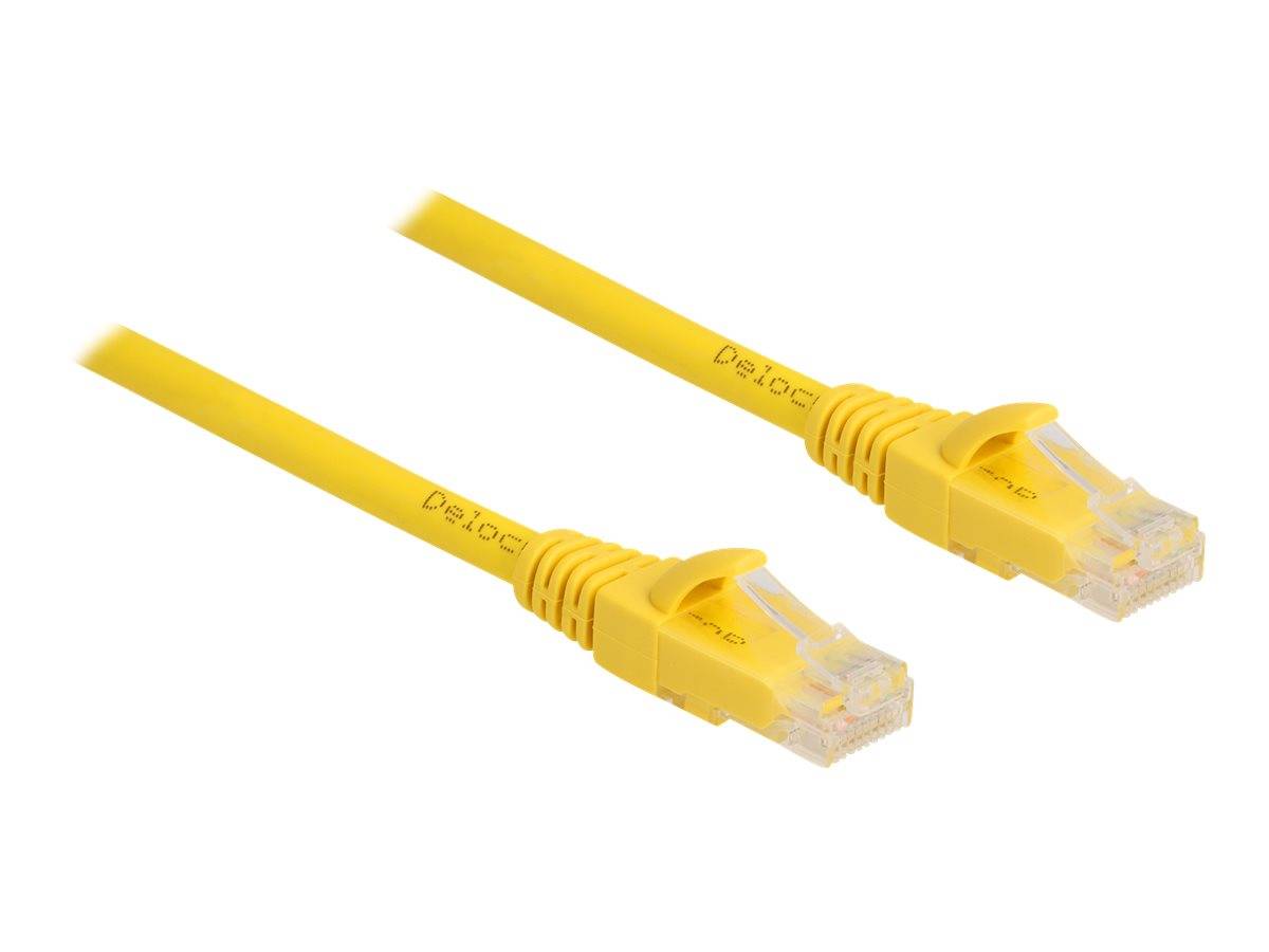 Delock Patch-Kabel - RJ-45 (M) zu RJ-45 (M) - 50 cm - 6.1 mm - UTP - CAT 6a - ha