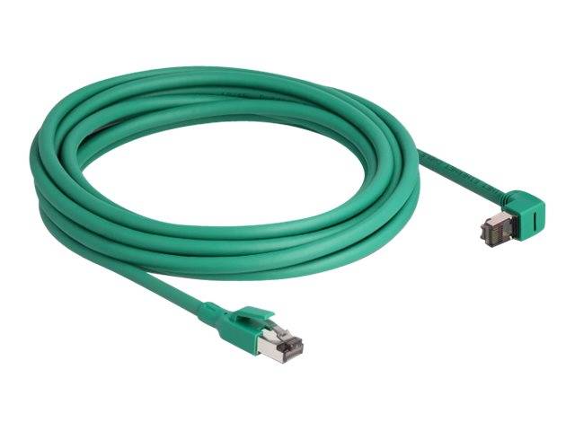 Delock PROFINET - Patch-Kabel - RJ-45 (M) zu RJ-45 (M) - gewinkelt - 5 m - 7 mm