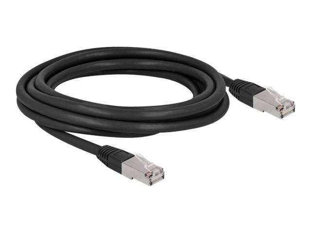 Delock Patch-Kabel - RJ-45 (M) zu RJ-45 (M) - 3 m - 7 mm - S/FTP - CAT 6a - halo
