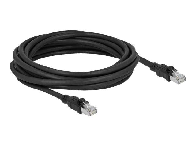 Delock Patch-Kabel - RJ-45 (M) zu RJ-45 (M) - 5 m - 7.7 mm - Foiled Unshielded T